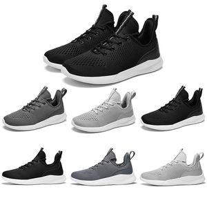 New Fashion Women Mens Running Shoes Black White Grey Mesh Breathable Sports Sneakers Mens Trainers Homemade brand Made in China size 39-44