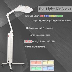 LED -hudföryngring 7 Ljusfärger Rödblå gulgrön 120 MW per ljus PDT LED -ljusfoton Dynamisk hudföryngring Anti Aging Spa -utrustning