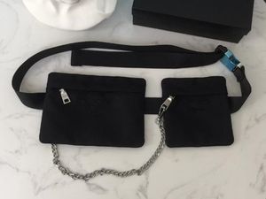 Klasik Kadınlar Çanta İki Parçalı Naylon waistbag Göğüs Çanta Çanta Maç Kumaş Büyük Çantalar Cüzdan Kemer Bez Paraşüt Kumaş Çanta