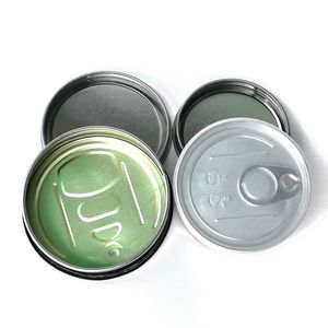 3.5G Tin Cans Press Sealed Sealing Lid Cover Containers for Dry Herb Flowers Pressed Cap BottomPackaging Portable Cans DHL Free