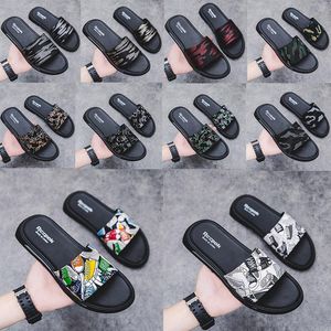 10 colors Newest Men's shoes sandals and slippers street hip-hop sports tide brand word drag non-slip indoor and outdoor wear beach sho