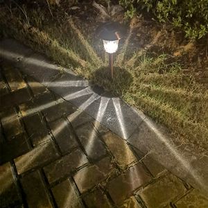 LED Lampor Solar Lawn Light Garden Outdoor Sun Lights Korridor Lampor Utomhus Garden Party Lamp Solar Powered Warm White Solar Lamps