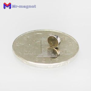 5 * 1,5 5x1.5mm Magnesy lodówki 100 sztuk N35 Trwała luzem Małe Okrągłe NDFEB Dysk Neodymowy Dia 5mm Super Super Mocny Magnes Earth Rare