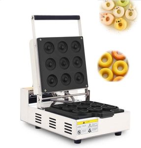 Wholesale donut maker machine commercial for sale - Group buy Food Processing Electric Mini Donut Maker Commercial Doughnut Baking Machine