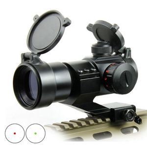 Tactical Holographic Red Green Dot Reflex Sight Hunting Rifle Scopes With 5 Levels Brightness Adjustable 20mm Picatinny Rail Mount.