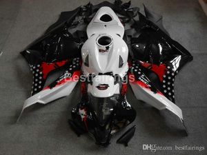 100% FIT Injecção Fairings para Honda CBR600RR 2009 2010 2011 Kit de Contenção Preto Vermelho Branco CBR 600RR 09 10 11 XS48