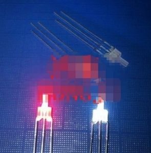 Wholesale led bicolor for sale - Group buy bicolor through hole flat top mm led diode pins common anode cathode