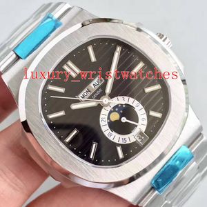 4 Orologio di migliore qualità di stile Vendita calda 40,5 mm Nautilus 5726 / 1A Data Swiss CAL.324 SC QA LU 24H Movimento Meccanico Orologi da uomo automatici