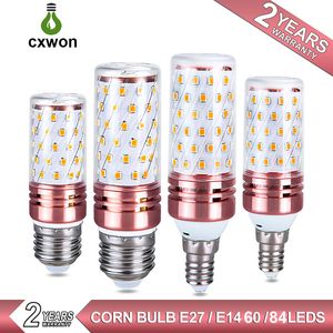 Led Corn Bulb 8W 12W 16W 185-265V E27 E14 1000-1999lm High Bright Candelabra Led bulbs Three Colors In An Corn Lamp