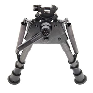 Çıkarılabilir hızlı 6-9 inç taktik karbon fiber avcılık bipod döner stil podlock ile podlock rail veya askı döner saplamalar