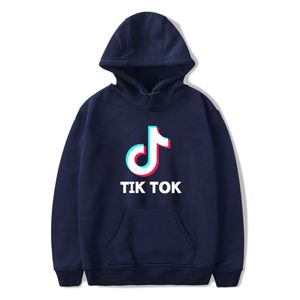 Tik Tok Software 2019 Новый Печать с капюшоном Женщины / Мужчины Популярные Одежда Harajuku Повседневная Горячая распродажа Толстовка 4XL