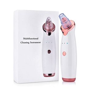 Electric Blackhead Remover Vacuum Suction Nose Facial Pore Cleaner Cleansing Blackhead Removal Tool Machine Skin Care Rejuvenation Tools