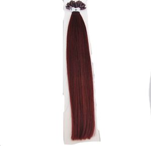 promotion double drawn 200gram indian straight human hair keratin hair extensions nail u tip 16182022 24