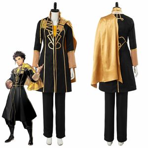 Houses Three Fire Emblem Claude Von Regan Uniform Cosplay Costume Outfit