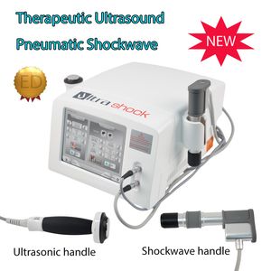 ESWT Shock Wave Therapy Modul Machine kombination med ultraljud för tennis armbåge och löpare knäbehandling