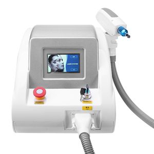 Nuova macchina laser portatile 2000MJ 532nm 1064nm 1320nm Rimozione dei pigmenti del tatuaggio Q Interruttore ND YAG LASER Bellezza Rimuovi i tatuaggi delle sopracciglia Bambola dalla faccia nera