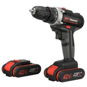 42V 3 em 1 elétrica chave de fenda Cordless Brushless Broca com Kit baterias recarregáveis ​​Tools