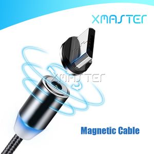 Magnetic Micro Fast Charger Android USB Data Chargers 1M Magnet Cord High Speed Charging for LG HTC Huawei Phone in OPP Bag xmaster