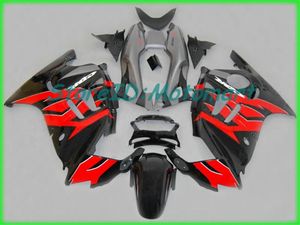 Motorrad Verkleidungsset für HONDA CBR600F3 97 98 CBR 600 F3 1997 1998 ABS Rot Silber Schwarz Verkleidungsset + Geschenke HH40