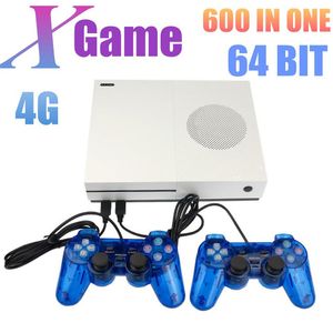 X Game Retro Handheld Console Console Store 600 Gry 4G 64 bitowe wsparcie HD AV OUT Gracz Nostalgiczny Host dla GBA / SMD / NES / FC