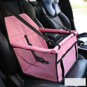 Vattentät Pet Carrier Car Seat Pad Safe Carry House Cat Puppy Bag Vattentät Bil Rese Tillbehör Blanket Dog Basket Vanlig Design