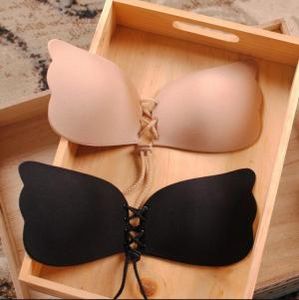 Invisible Silicone Gel Bra Breast Lift Stick Push Up Butterfly Shape Self Women Adhesive Strapless bra OOA6111