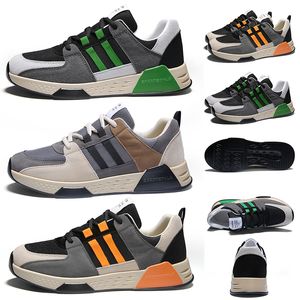 Hot Fashion Breathable Running Jogging Walking Shoes Cool Grey Black Orange Blue Mens Trainers Sports Sneakers Size 39-44 Made in China