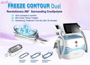 FREEZE Contour Dual Tragbare Kryo Kühlsystem Gewicht verlieren Kryotherapie Schönheitsgeräte Maschine