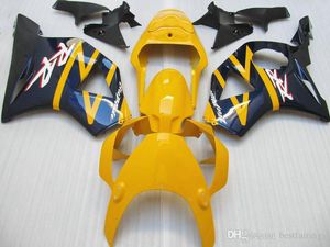 Yellow Blue Fairings Set dla Honda CBR900RR 2002 2003 CBR954 Zestaw targowy 02 03 CBR954RR CBR 954RR CX26