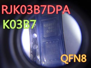 10pcs transistor rjk03b7dpa k03b7 qfn8 componentes electrónicos