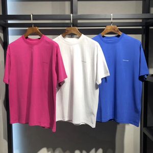 Mens Paris Designer Marca Camisetas Nova Verão Impresso T-shirt das Mulheres Moda T-shirt Masculino Alta Qualidade 100% Algodão Top Tees 98836