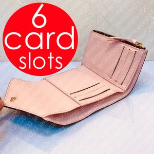 VICTORINE Plånbok Designermode Damnyckel Myntväska Korthållare Lyxig Mini Pochette Tillbehör Cles Sarah Plånbok M62360