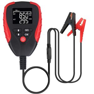 Freeshipping Digital 12V Car Battery Tester Pro With Ah Mode Automotive Battery Load Tester And Analyzer Of Battery Life Percentage