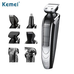 Kemei New Multifunzione Hair Trimmer Impermeabile rasoio elettrico Naso trimmer Clipper regolabile Rasoio ricaricabile