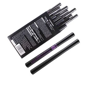 EB005 12pcs Yanqina Makeup Black Waterproof Eyeliner Liquid Eye liner Pen Pencil Cosmetic Super Slim Eye Liner Gel Black