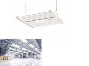 LED Linear High Bay Lights 400W 5000K Coollight 48,000lm for Shopping Mall Stadium Exhibition Hall Warehouse Workshop Airport