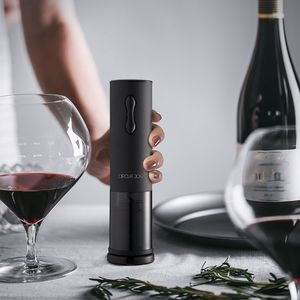 2021 Original Xiaomi YouPin Wine Circle Joy Super Touch Mini Electric Wine Opener USB Laddning Svart Bekväm 3033908C3