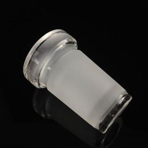 Großhandel Low-Pffile-Adapter 18 mm männlich bis 14 weibliche und 10-14 Stecker auf 18,8 mm gemahlener Gelenkglas Bong-Raucherzubehör