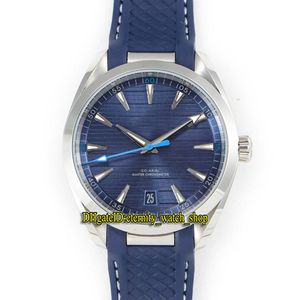 SSS Factory Aqua Terra 150m Series 220 12 41 21 03 001 Dial Blue 8900 Mext Automatic Mens Watches 316L-Steel Case Sport WATC1987