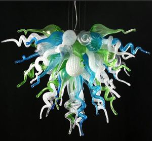 ランプカラフルなホームランプエレガントなアート装飾モダンな手吹きガラスハニングLEDシャンデリアライト