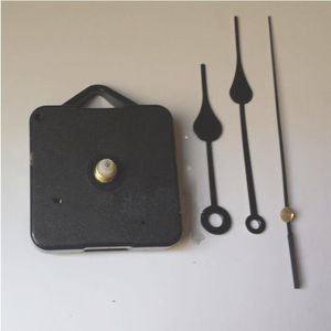 Movimento Quartz Relógio Kit Black Clock Acessórios Spindle Repair Mecanismo com mão Define Comprimento do eixo 13 Melhor