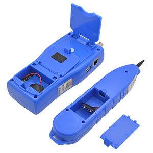 Freeshipping Blue Line Finder Traqueur de fil téléphonique Diagnostiquer Tone Tool Kit Testeur de câble réseau LAN Cat5 Cat6 RJ45 UTP STP