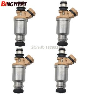 4PCS 100% working flow test Fuel Injectors Fuel Injection Parts 23250-16150 23209-16150 for Toyota Corolla AE110 4AFE 5AFE