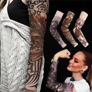Wholesale basketball tattoos sleeves for sale - Group buy 5 Tattoo Sleeve Outdoor bicycle Sun protection sleeve Cooling Arm Sleeves Cover Basketball Golf Sport UV Sun Protection