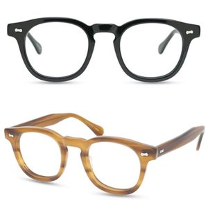 Marca Designer Óculos Quadro Round Miopia Óculos Ópticos Ópticos Retro Leitura Óculos Homens Mulheres Lemtosh Estilo Quadros de Espetáculo com Lente Clear