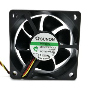 Ny original Sunon GM1206PTV2-A 6025 DC12V 1.0W 6cm Silence Maglev 3Lines Cooling Fan