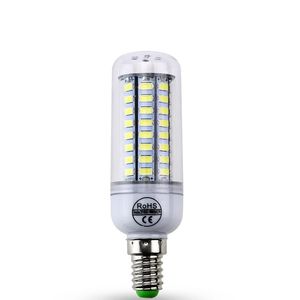 E14 LED Lamp 220V Light Corn Bulb SMD5730 Lamp 72 LEDs Home Decorated Chandelier Light