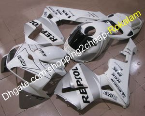 Verkleidungssatz für Honda CBR600RR F5 2005 2006 CBR CBR600 600RR RR F5 05 06 Weiße Motorrad-Karosserieverkleidung, kompletter Satz (Spritzguss)