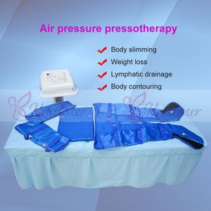 detoks ve vücut maskesi Lenf Drenaj Masajı için Taşınabilir Pressotherapy Hava Basıncı Zayıflama makinası