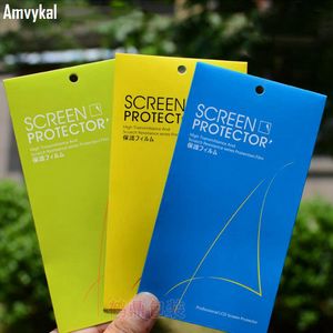 Tempered Glass Screen Protector Film Universal 3Colors Retail Packaging Box For iphone 12 11 pro XR X XS Max 6s 7 8 Plus